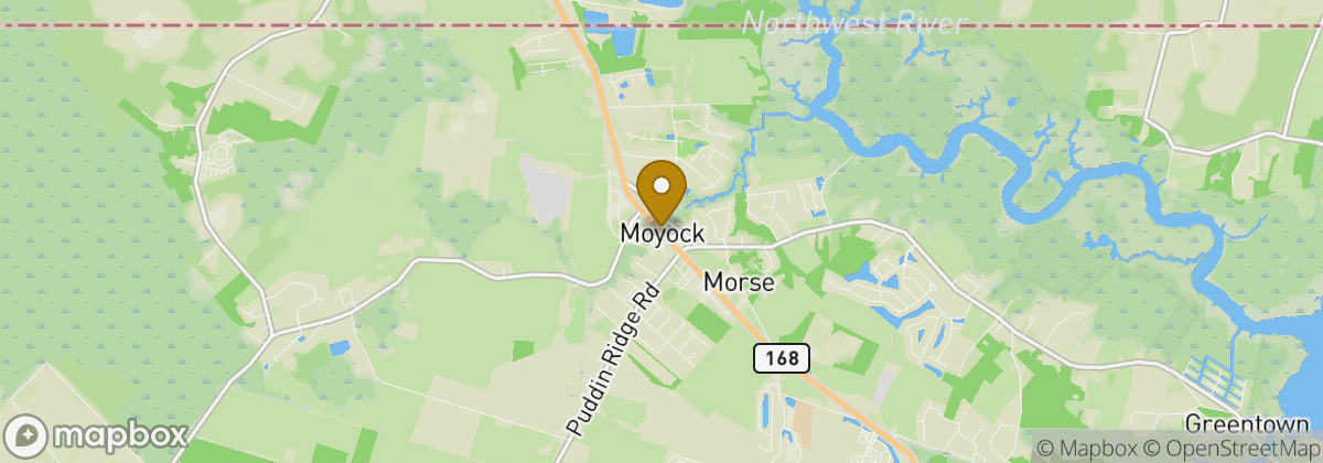 Map location: Moyock