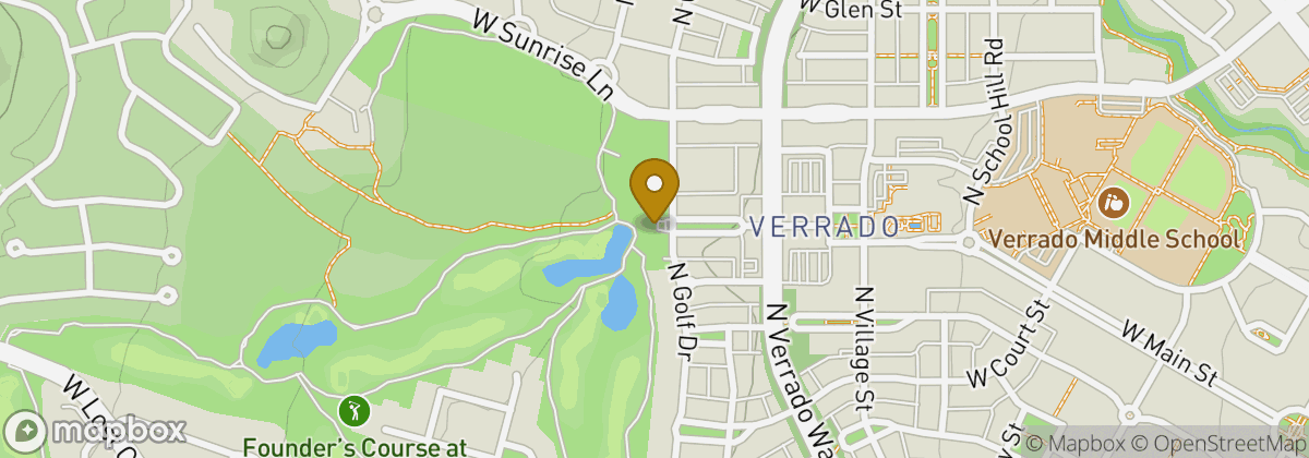 Map location: Verrado Golf Club
