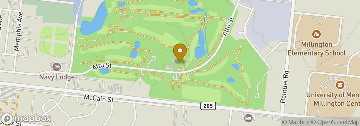 Map location: Glen Eagle Golf Course
