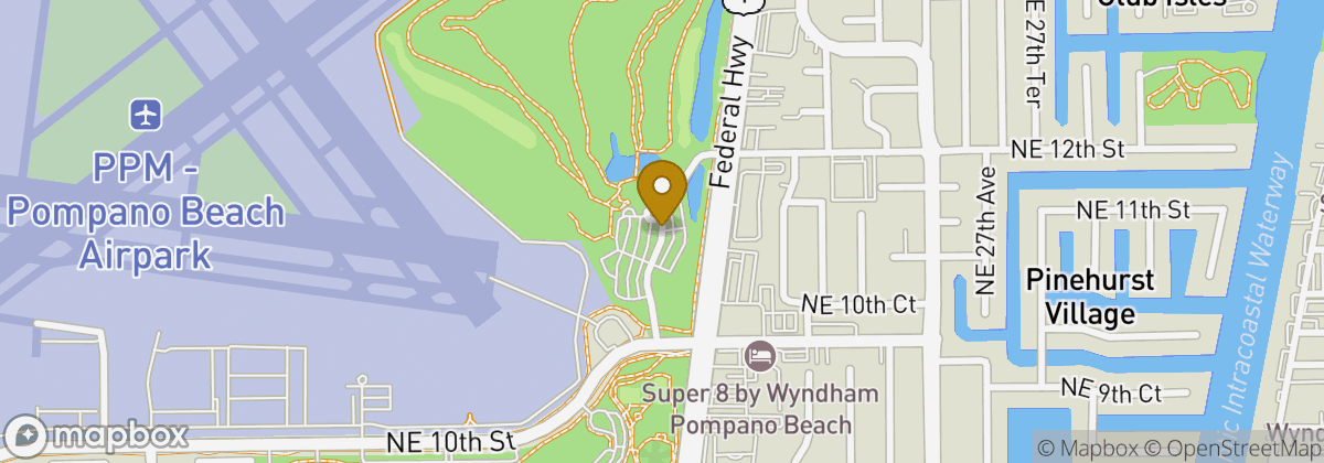 Map location: Pompano Beach Golf Course