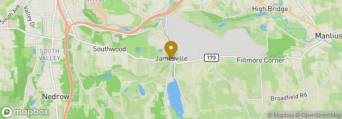 Map location: Jamesville