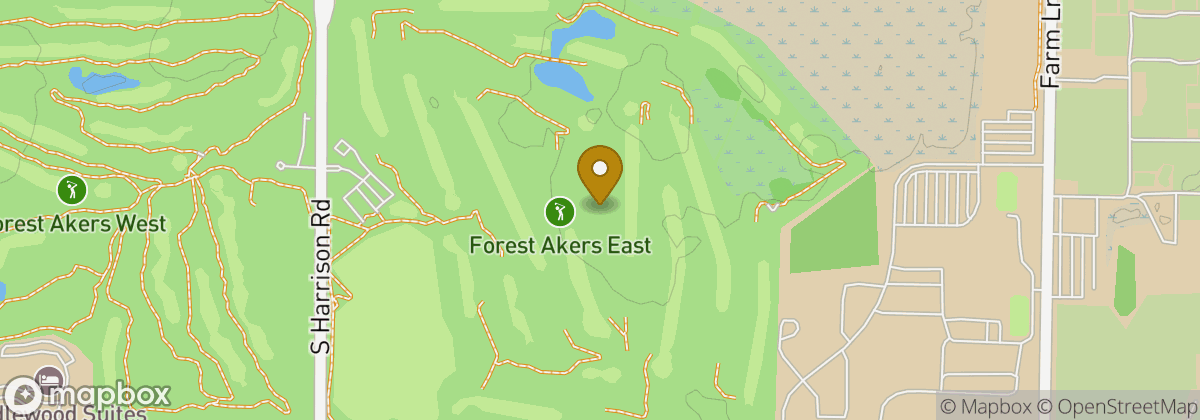 Map location: Forest Akers East Golf Course