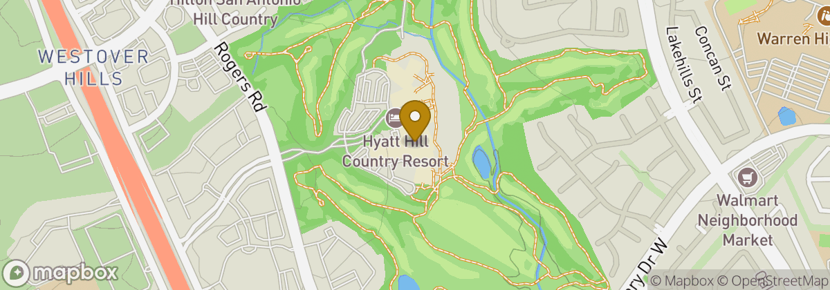 Map location: Hill Country Golf Club
