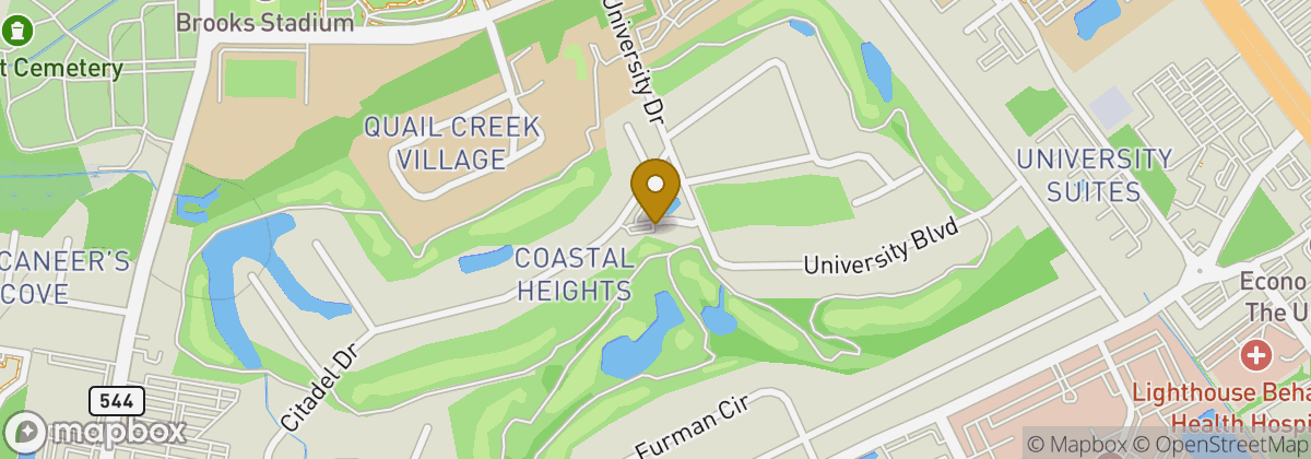 Map location: The Hackler Course at Coastal Carolina University