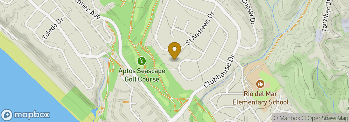 Map location: Aptos Seascape Golf Course