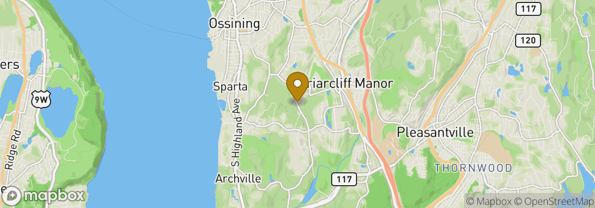 Map location: Briarcliff Manor
