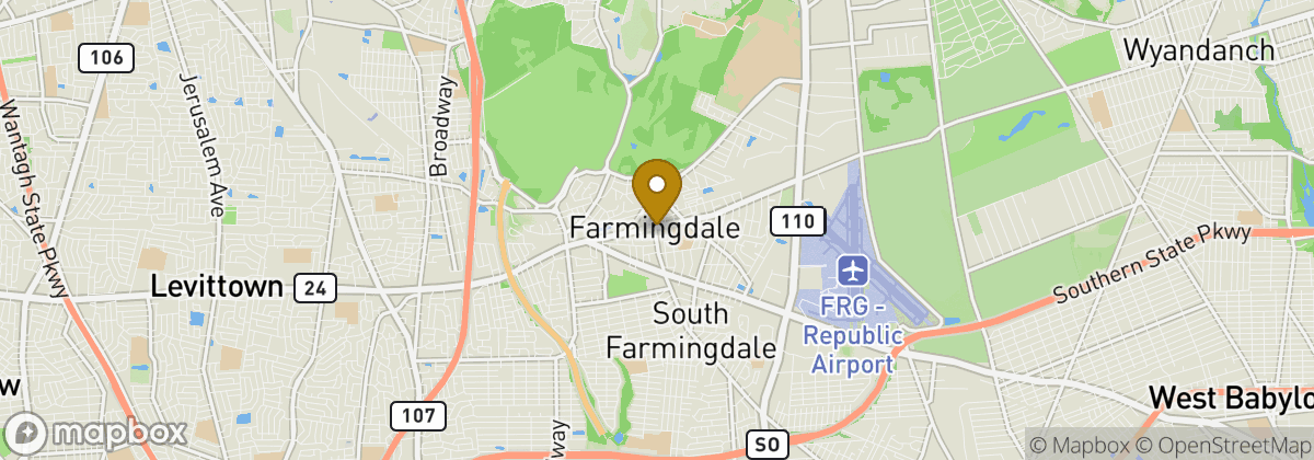 Map location: Farmingdale