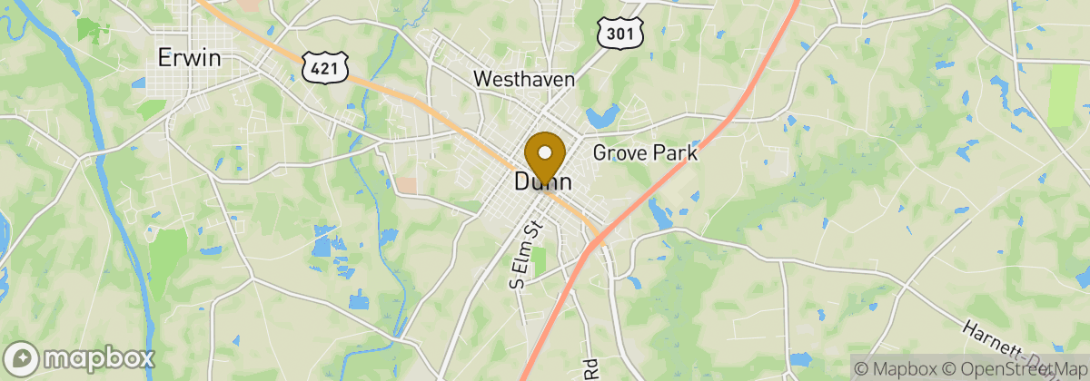 Map location: Dunn