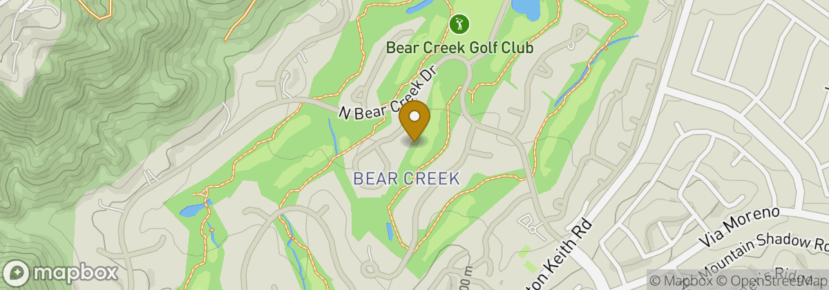 Map location: Bear Creek Golf Club