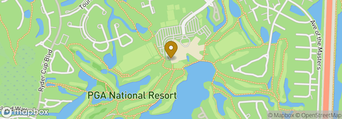 Map location: PGA National Members Club