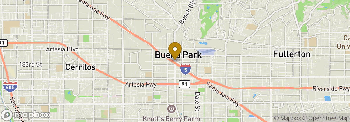 Map location: Buena Park