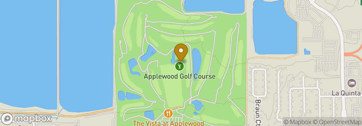 Map location: Applewood Golf Course