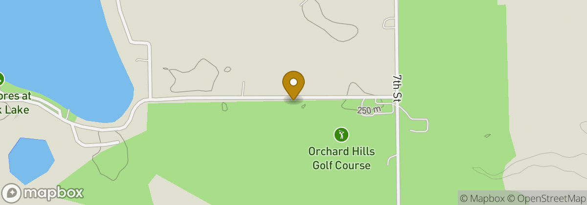 Map location: Orchard Hills Country Club