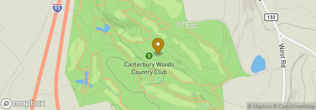 Map location: Canterbury Woods Country Club