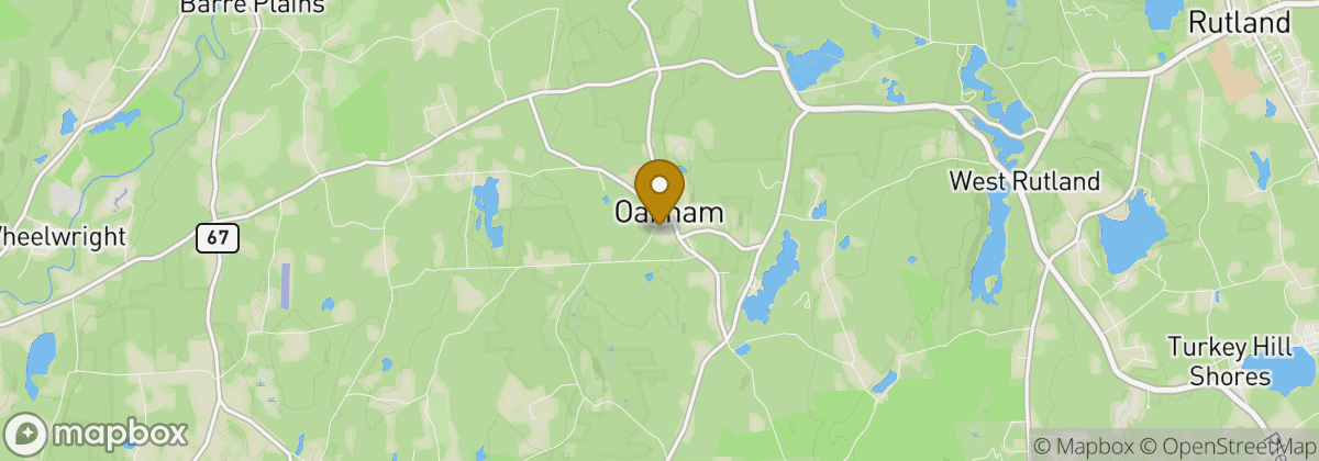 Map location: Oakham
