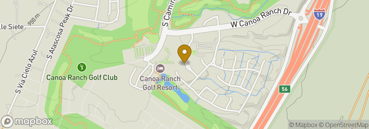 Map location: Canoa Ranch Golf Club