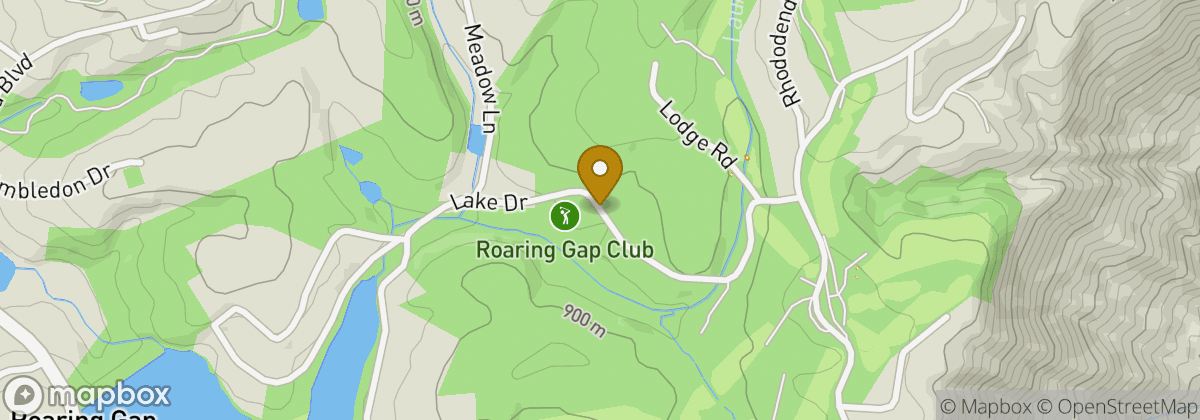 Map location: Roaring Gap Club