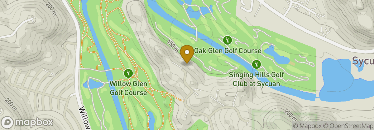 Map location: Sycuan Golf Resort