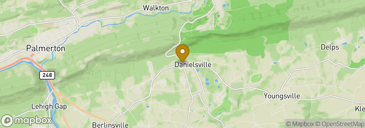 Map location: Danielsville