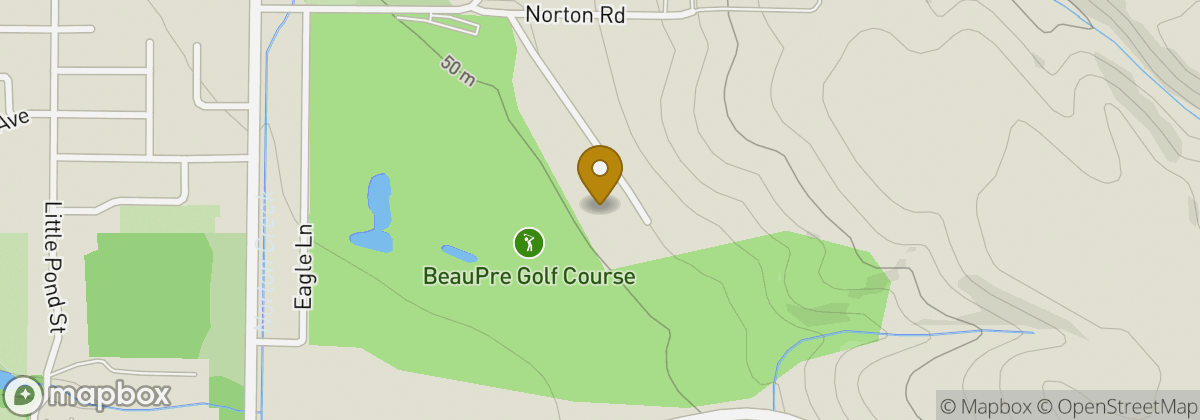 Map location: Beaupre Golf Course