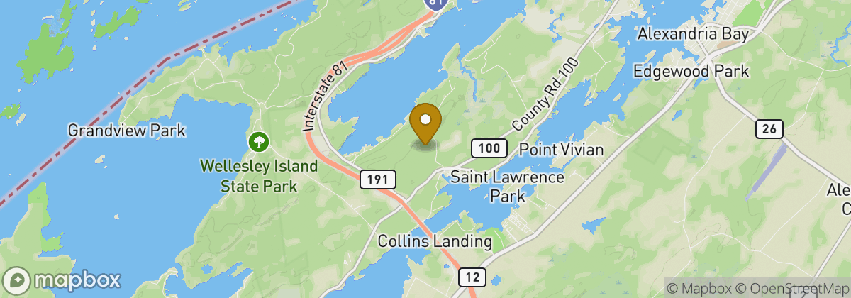 Map location: Thousand Island Country Club