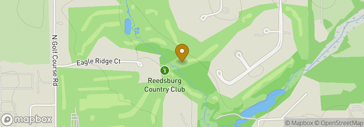Map location: Reedsburg Country Club