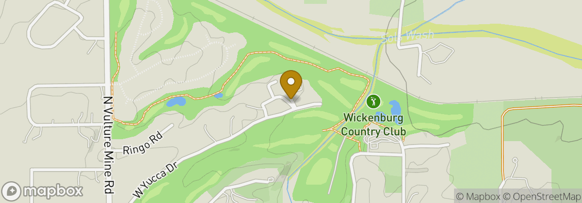 Map location: Wickenburg Golf Club