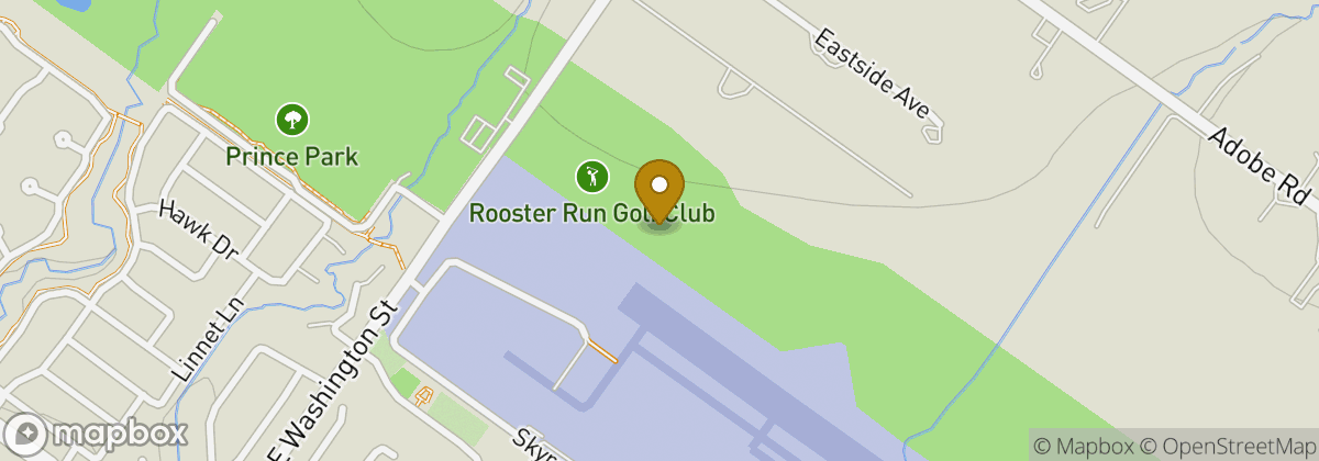 Map location: Rooster Run Golf Club