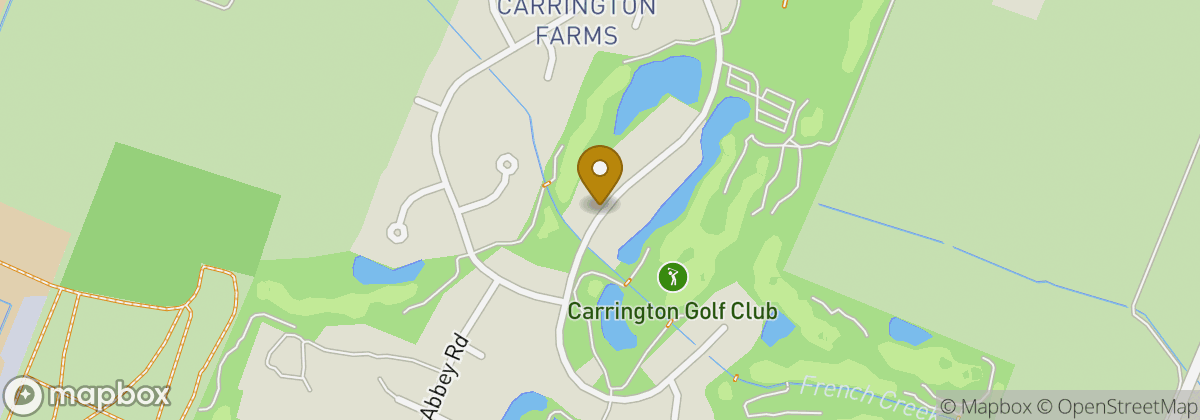 Map location: Carrington Golf Club