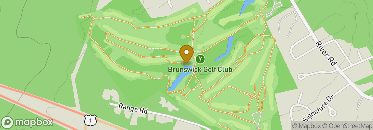 Map location: Brunswick Golf Club