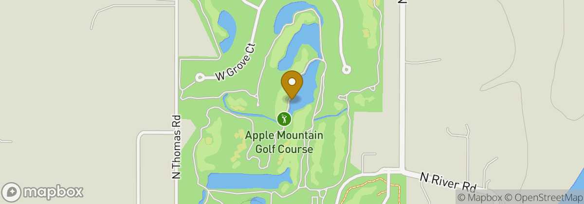 Map location: Apple Mountain