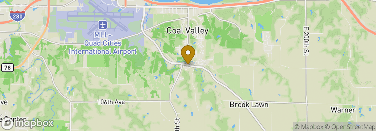 Map location: Coal Valley