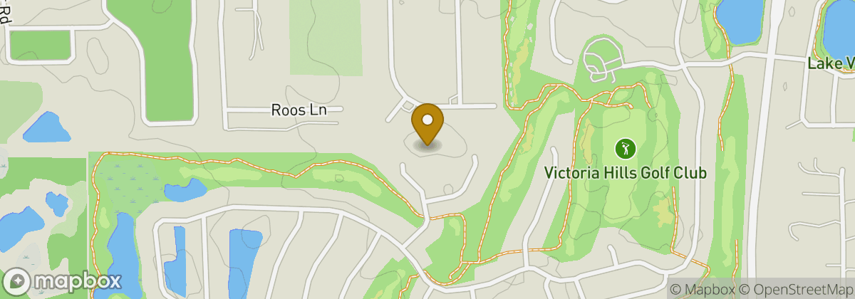 Map location: Victoria Hills Golf Club