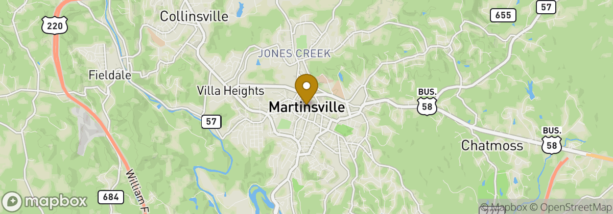 Map location: Martinsville