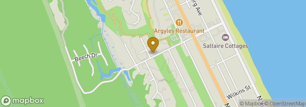 Map location: Sea Scape Golf Links