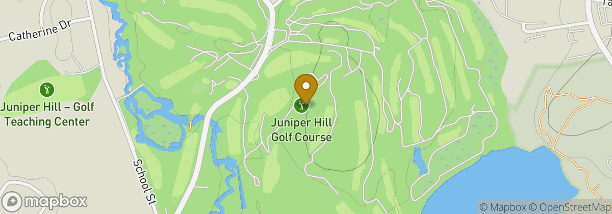 Map location: Juniper Hill Golf Course