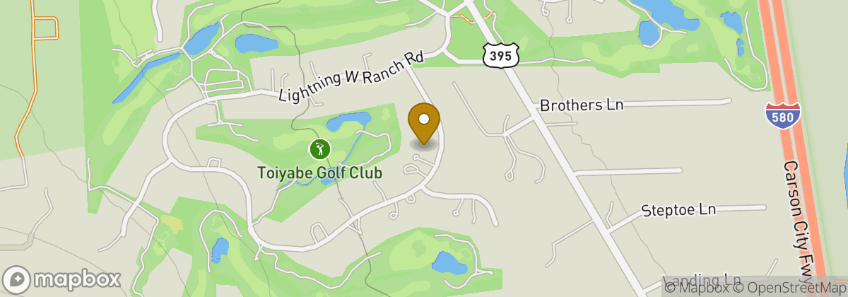 Map location: Toiyabe Golf Club