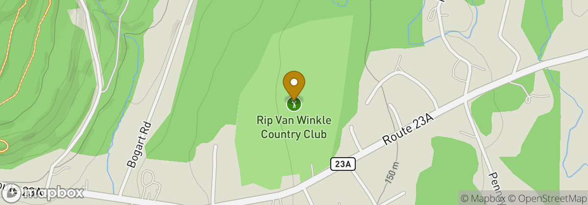 Map location: Rip Van Winkle Country Club