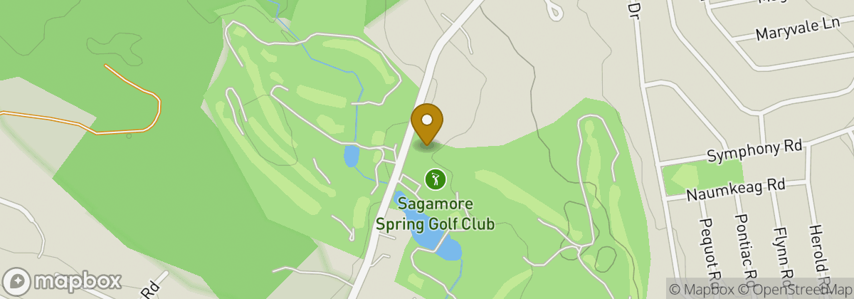Map location: Sagamore Spring Golf Club