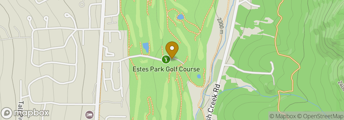 Map location: Estes Park 18-Hole Golf Course