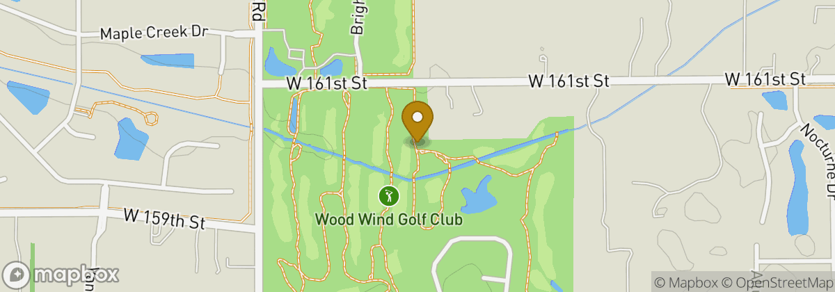 Map location: Wood Wind Golf Course