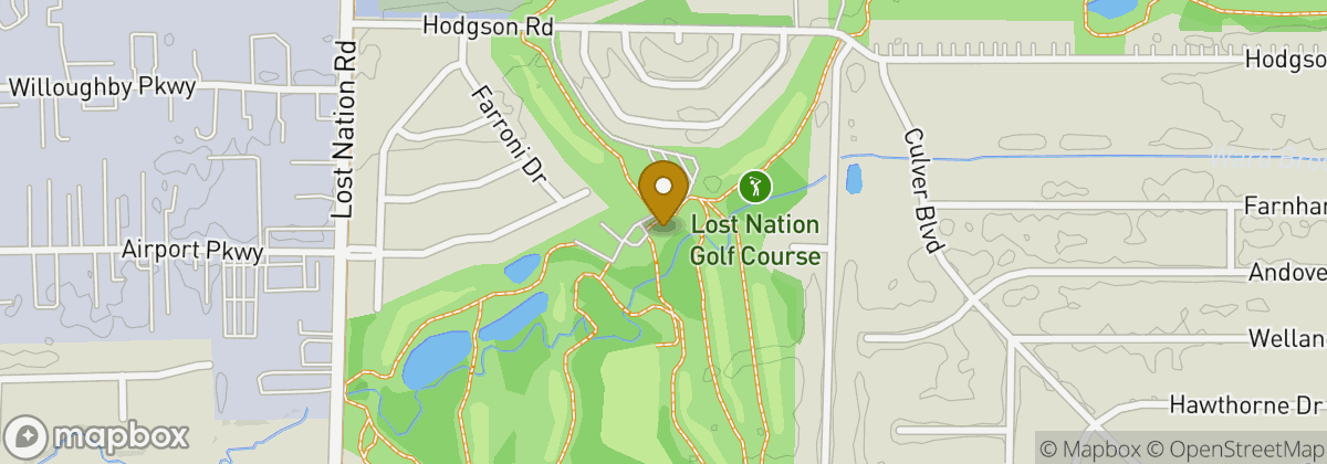 Map location: Lost Nation Municipal Golf Course