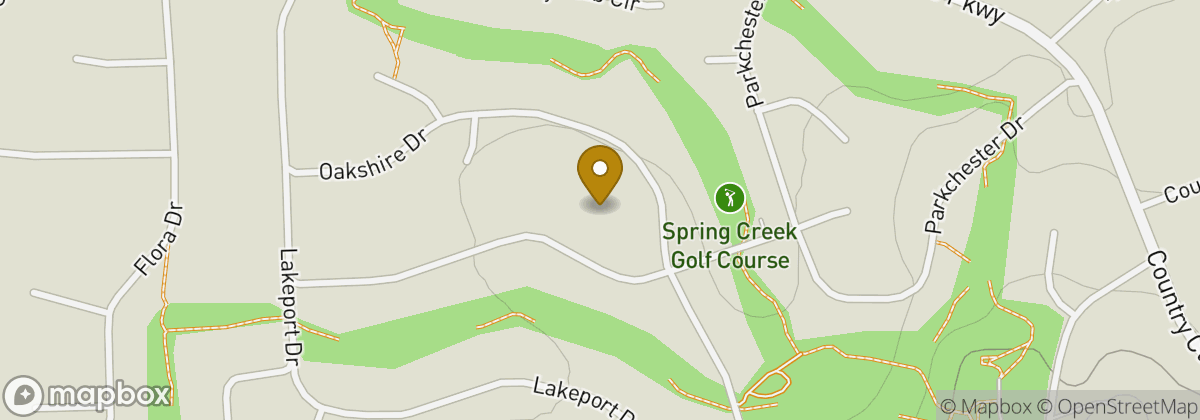 Map location: Spring Creek Golf Course