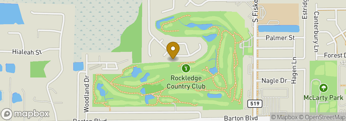 Map location: Rockledge Country Club