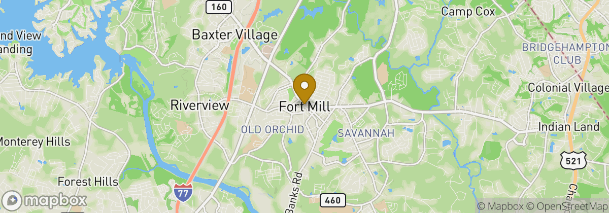 Map location: Fort Mill