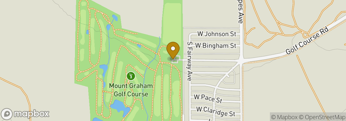 Map location: Mt. Graham Golf Club
