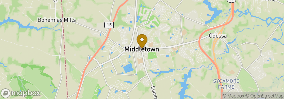 Map location: Middletown