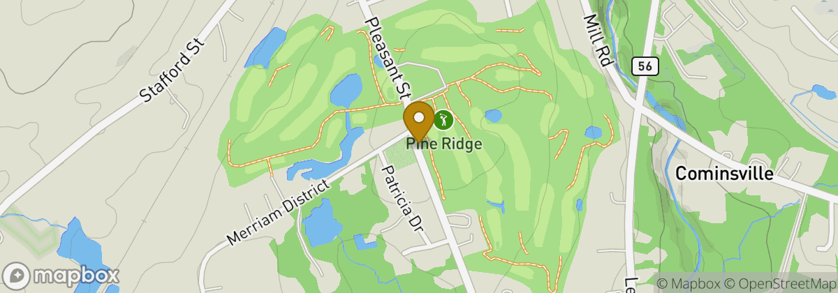 Map location: Pine Ridge Country Club