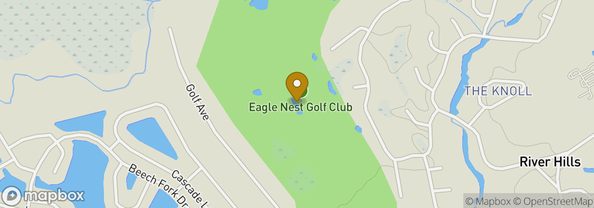 Map location: Eagle Nest Golf Club