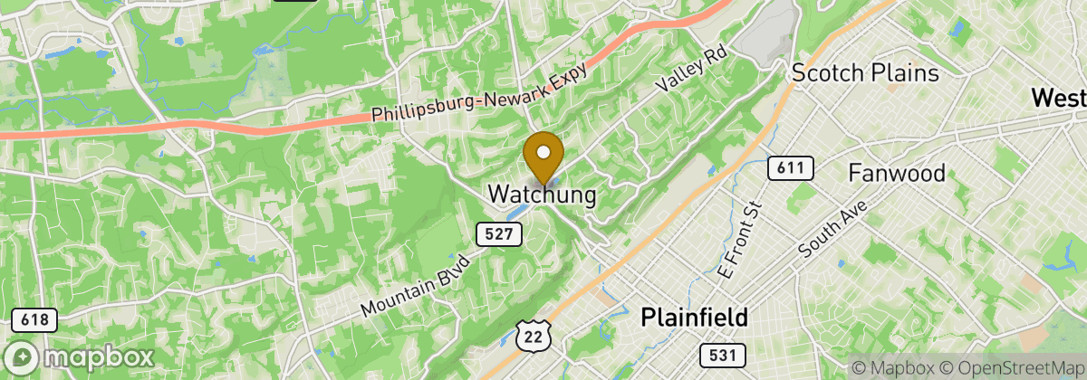 Map location: Watchung